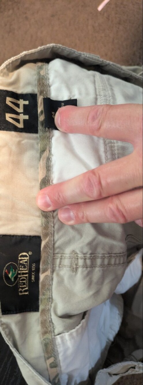 RedHead Men's Light Khaki Cargo Pants - Beige 44